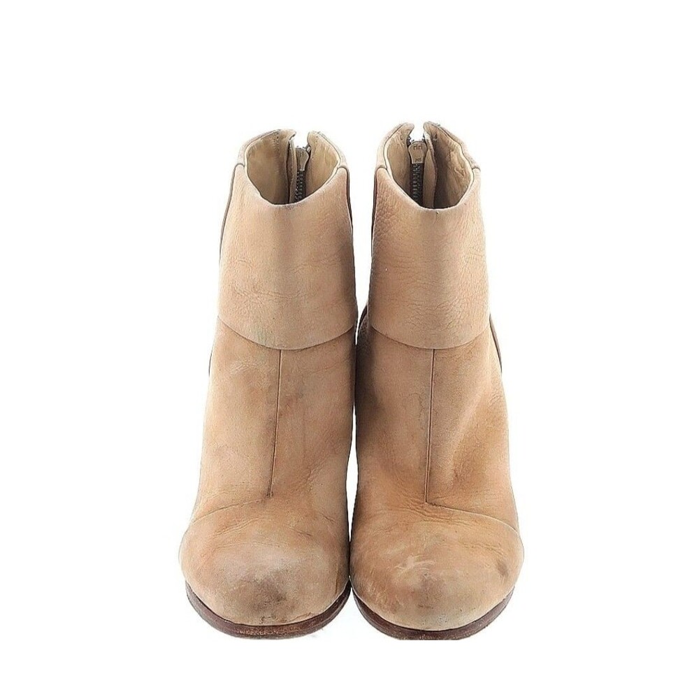 Rag & Bone Women's Newbury Boots Size Nubuck Leather Block Heel Bootie